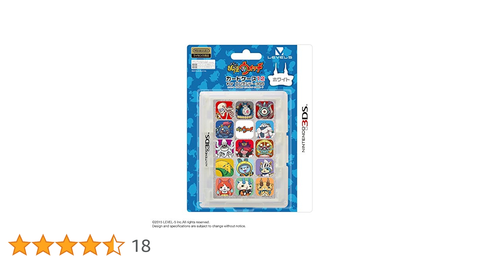 Amazon | 妖怪ウォッチ カードケース12 for ニンテンドー3DS